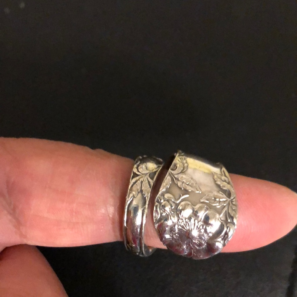 Sterling Silver Spoon Ring